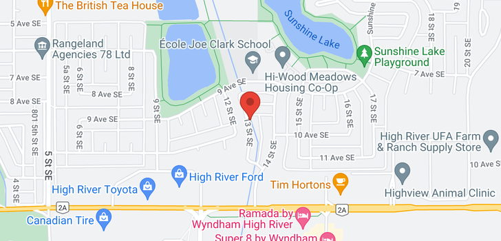 map of 1008 13 ST SE